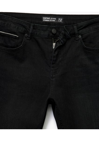 Pamuklu Normal Bel Straight Fit Jean Pantolon - Mark Jean indirimleri