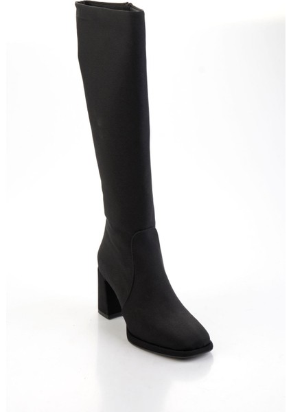 Mat Siyah Kadın Çizme K03527290838 fiyatları