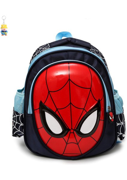 Çocuk Çantası Örümcek Adam Okul Çantası Anaokulu Erkek Çift Omuz Yumurta Kabuğu Çantası (Yurt Dışından)