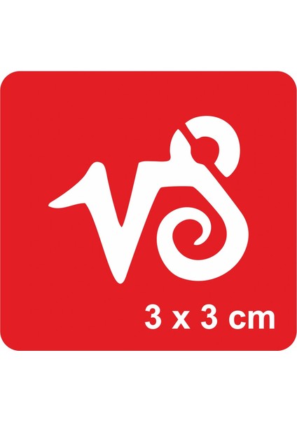 Oğlak Burcu Tattoo Geçici Dövme Şablonları Kına Kalıpları