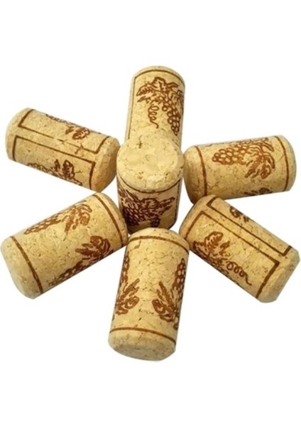 Şişe Mantarı, Doğal Mantar Tıpa, Kahverengi – 2,4 x 4,3 cm 20 Adet fiyatları