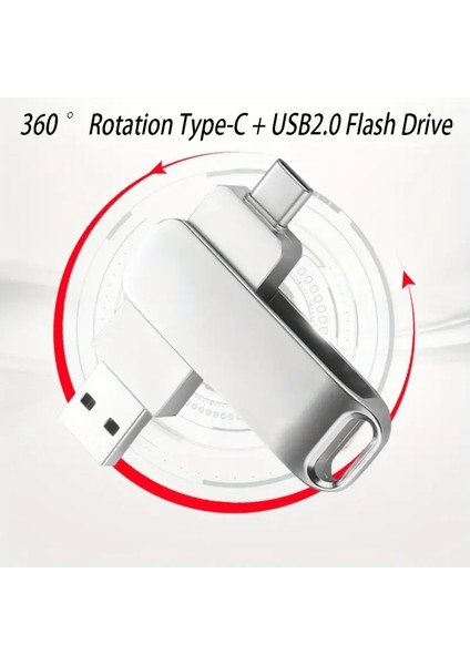 Samsung S21/S22/S23/S24/S25 Xiomi 15 Ultra ve Tüm Type-C Girişli Android Telefonlarla Uyumlu Fotograf Video Aktarım Flaş Bellek 100 GB indirimleri
