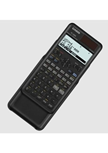FC-200V Finansal Hesap Makinesi Para Kontrol Cihazı Siyah Ekranlı modelleri