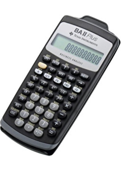 BA II Plus Finansal Hesap Makinesi Siyah Beyaz Renkli Ekran ile fırsatları