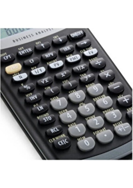 BA II Plus Finansal Hesap Makinesi Siyah Beyaz Renkli Ekran ile indirimleri