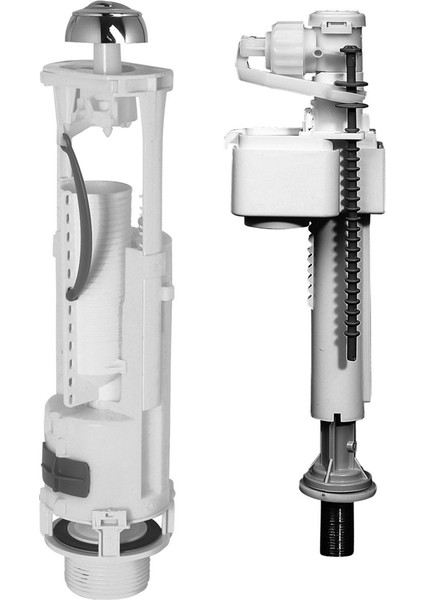 Tema Siamp 49-101 Çift Kademeli Basmalı Klozet Iç Takımı modelleri