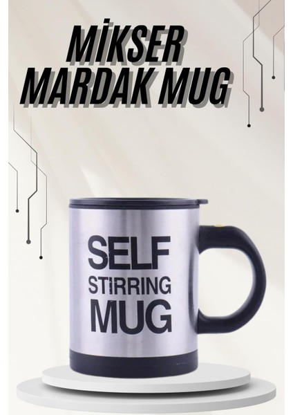 Wizard Karıştırıcı Özellikli Mikser Kupa Bardak Termos Bardak