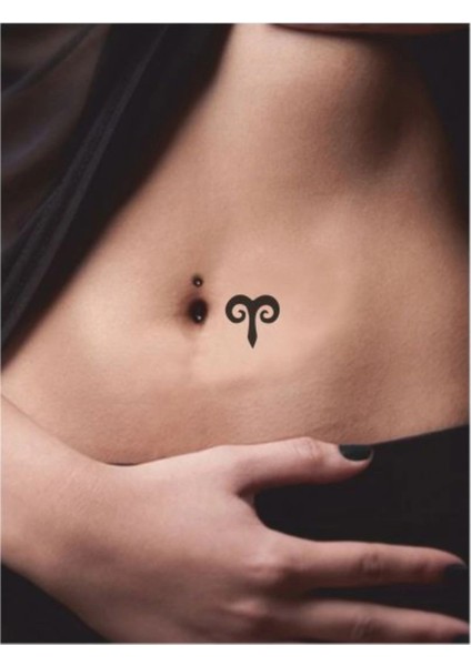 Koç Burcu Tattoo Geçici Dövme Şablonları Kına Kalıpları fiyatları