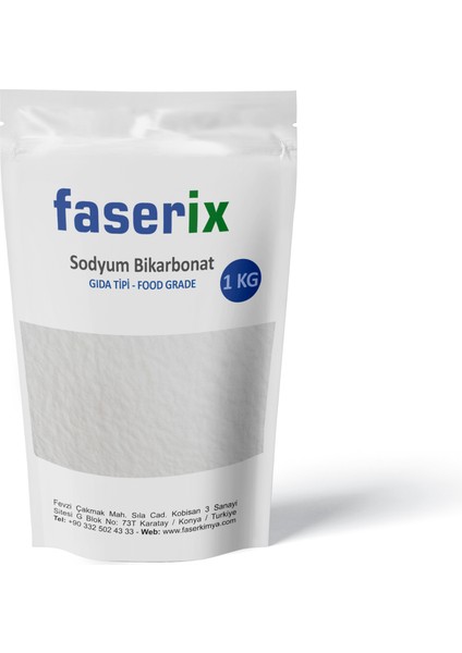 Sodyum Birkarbonat (Şişecam) Ingiliz Karbonatı Gıda Tipi 10 kg