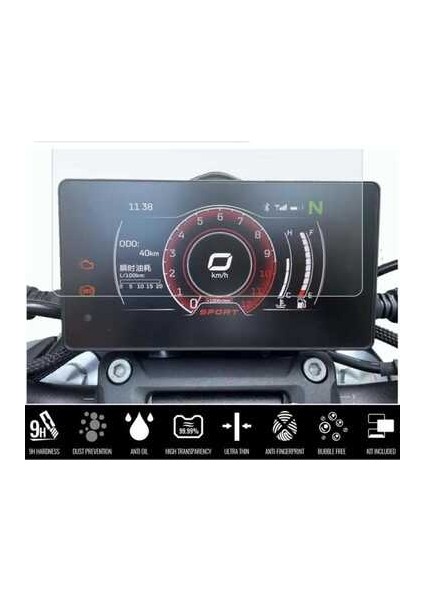 Cf Moto Cf 250 Ekran Gösterge Koruyucu 2020-2022 Ael 321