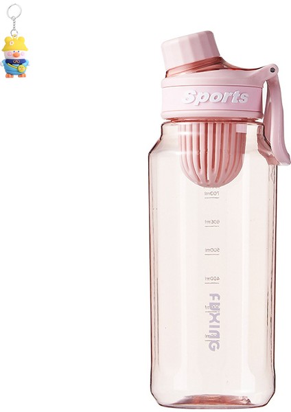 Erkek ve Kızöğrenciler Için Minimalist Spor Su Bardağı, Açık Hava Taşınabilir Suısıtıcısı, Fitness, Yüksek Görünümlü Kullanışlıfincan, Çay Bölümlü Plastik (Yurt Dışından)