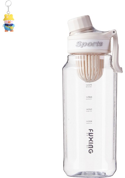 Erkek ve Kızöğrenciler Için Minimalist Spor Su Bardağı, Açık Hava Taşınabilir Suısıtıcısı, Fitness, Yüksek Görünümlü Kullanışlıfincan, Çay Bölümlü Plastik (Yurt Dışından)