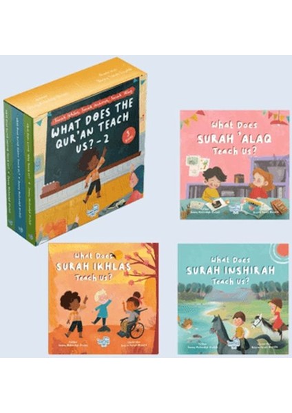 What Does The Qur’an Teach Us?-2 Ingilizce Mini Meal Seti 2 (3 Kitap)