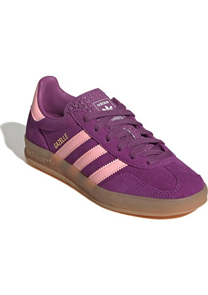 Çocuk Mor Sneaker GAZELLE INDOOR J JP8766 modelleri
