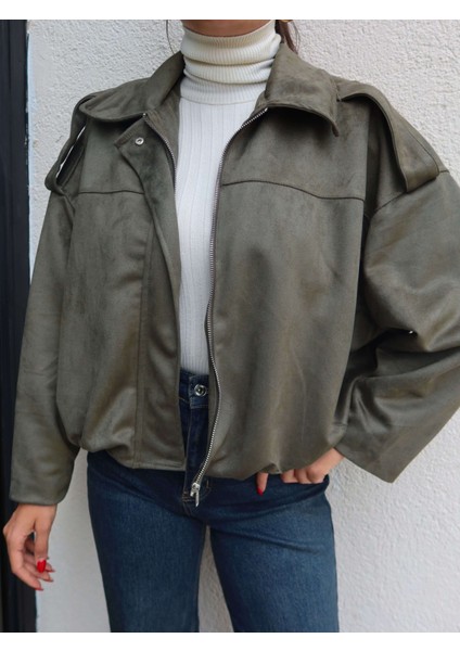 Scuba Süet Bomber Ceket modelleri