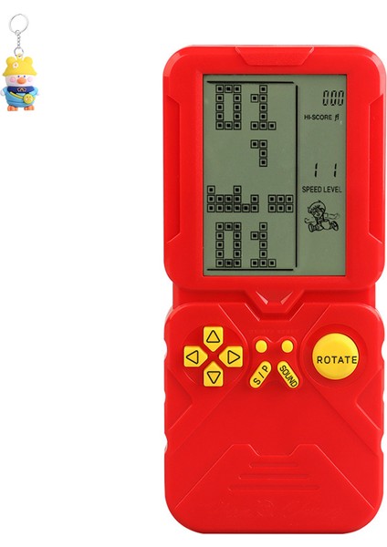 Büyük Ekran Tetris Oyun Konsolu Bulmaca Beyin Çocuk Geliştirme Entelektüel Nostaljik Retro Oyuncak (Yurt Dışından)