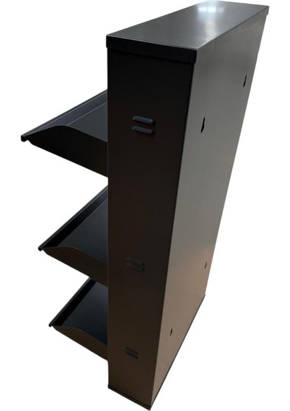 Metal Ayakkabılık 3 Lü Antrasit Ral 7016 fırsatları