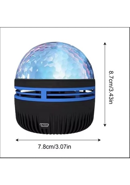 Mighty Kuzey Işıkları Yansıtmalı Kumandalı Dönen Projeksiyon LED Işık Gece Lambası - Çocuk Bebek Odası indirimleri