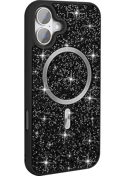 Turmalin Apple iPhone 16 Plus Siyah Kapak