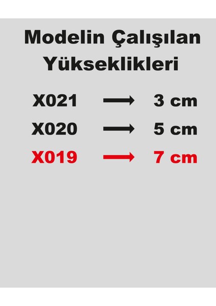 Stencil Harf Boyama Şablonu X019 fiyatları