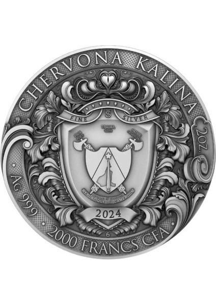 Agakulche Chervona Kalina Birlik ve Güç Gümüş Sikke Coin fiyatları