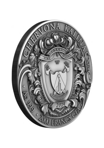 Agakulche Chervona Kalina Birlik ve Güç Gümüş Sikke Coin