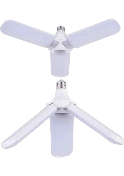 Beyaz 3 Kollu Katlanabilir LED Ampul 28 Watt (2'li Paket) fiyatları