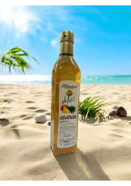 Ananas Sirkesi Detox 500 ml Koruyucu Içermez Katkısız fırsatları