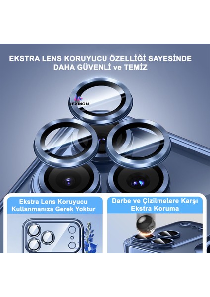 iPhone 17 Pro Max Uyumlu Kılıf Kamera Lens ve Hoparlör Toz Korumalı Magsafe Şarj Özellikli Silikon modelleri