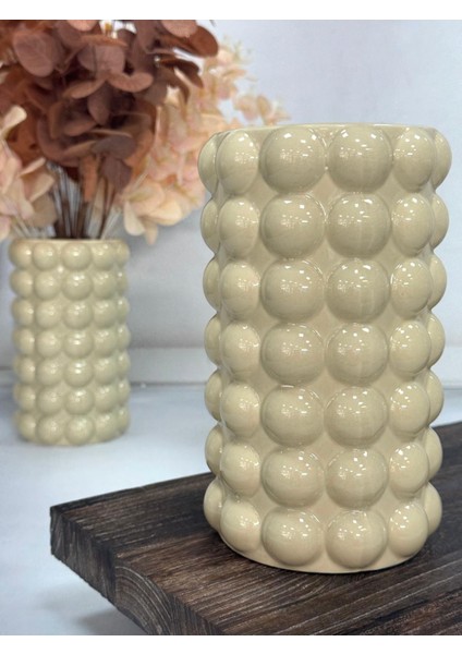 Mıen Bubble Seramik Vazo 21 cm fiyatları