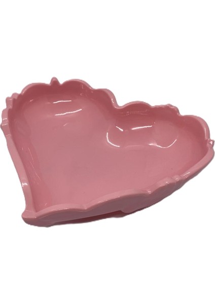 Plastik Tabak Kalp Şeklinde 15 cm fiyatları