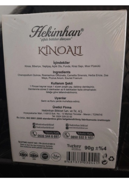 Dogal Kinoali 45 Li Çay fiyatları