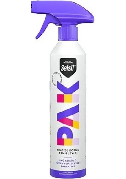 Pak Genel Amaçlı Mücize Temizleyici Köpük 500 ml