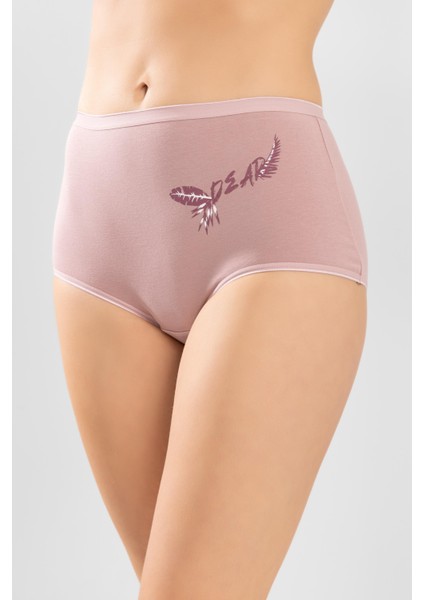 Kadın Yüksek Bel Pamuklu Desenli Bato Külot 3'lü Paket 8280 Consen Renkli fiyatları