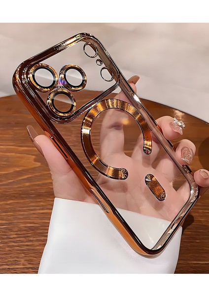 iPhone 17 Pro Uyumlu Kılıf Kamera Lens ve Hoparlör Toz Korumalı Magsafe Şarj Özellikli Silikon modelleri