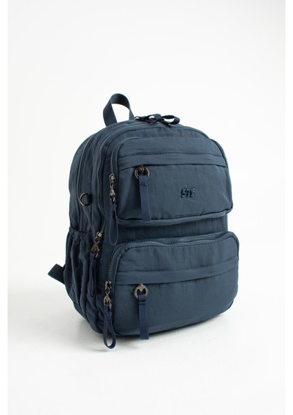 Yumuşak Dokulu Ultra Hafif, Esnek ve Su Geçirmez Polyamid Kumaş sırt Çantası Lacivert model: (571-13-14A) fırsatları