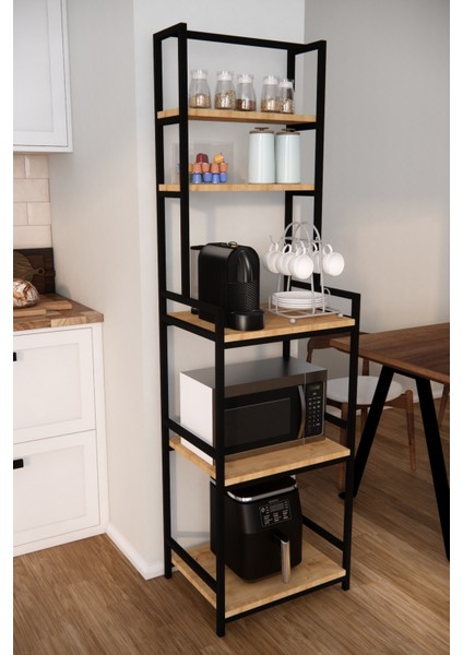 Çok Amaçlı Dolap Mutfak Rafı Mikrodalga Fırın Rafı Airfry Dolabı Düzenleyici Organizer Kahve Köşesi fiyatları