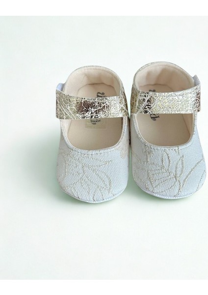 Kız Bebek Patik - Krem