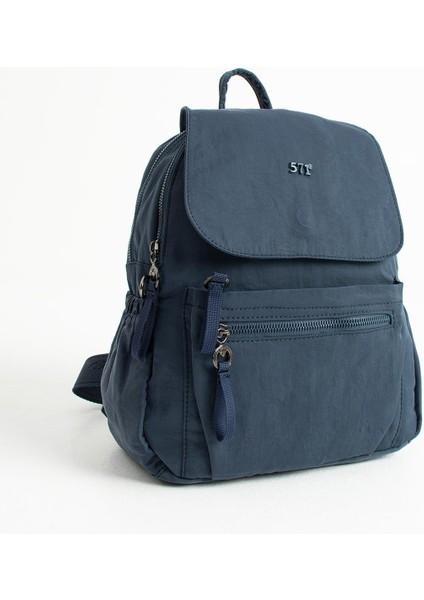 Yumuşak Dokulu Ultra Hafif, Esnek ve Su Geçirmez Polyamid Kumaş sırt Çantası Lacivert Model: (571-13-14B) fırsatları