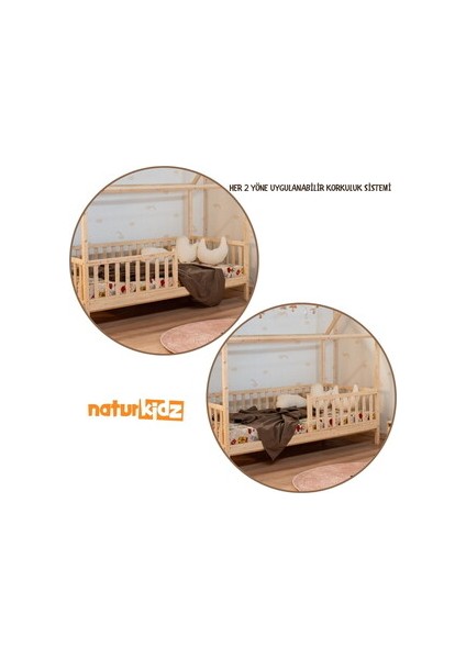 Montessorı Ev Yatak 90 x 190 fiyatları