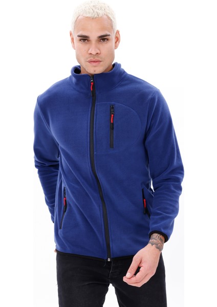 Erkek Biyeli Fermuarlı Spor Polar Ceket fırsatları