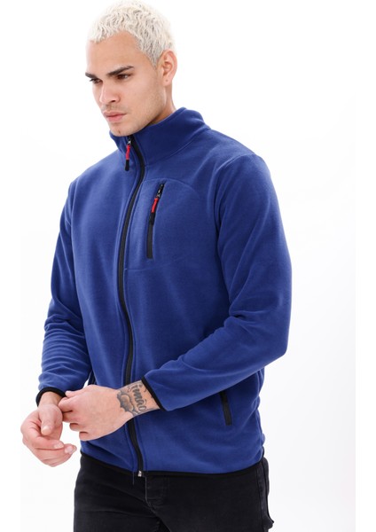 Erkek Biyeli Fermuarlı Spor Polar Ceket indirimleri