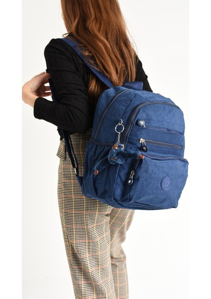 Ultra Hafif Orta Boy Sırt Çantası Çok Cepli Unisex Laci (Model: 571-4B)