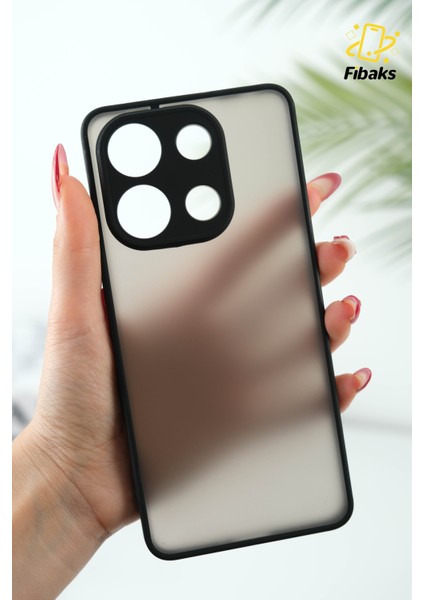 Xiaomi Redmi 15C Kılıf Mat Parmak Izi Yapmaz Kamera Korumalı Renkli Tuşlu Sert Silikon Kapak