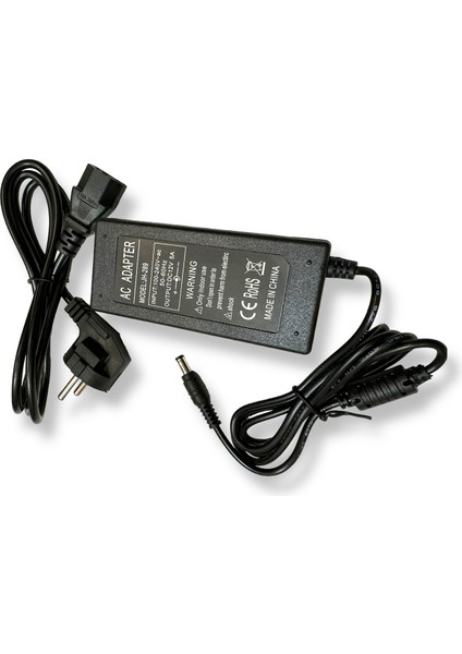 Adaptör Dc 12V 10A 5.5mm 2.1mm Güç Kaynağı Priz Tipi 120WATT LED Elektrik fırsatları