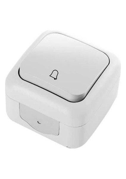 IP44 Sıva Üstü Zil Anahtarı Suya Dayanıklı Nemli Ortamlar İçin Komütatör fırsatları