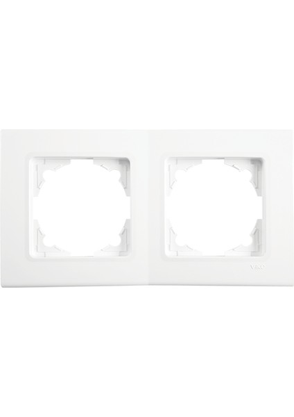 Karen 2’li Beyaz Priz Çerçevesi Şık ve Pratik Çerçeve fiyatları