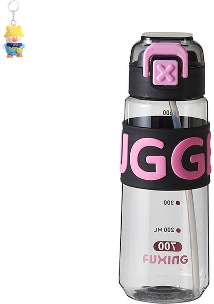 Erkek ve Kız Öğrenciler Için Taşınabilir Su Bardağı Yaz Su Isıtıcısı, Yüksek Görünümlü Açık Hava Spor Bardağı, Tek Tıklamayla Pop-Up Kapaklı (Yurt Dışından)