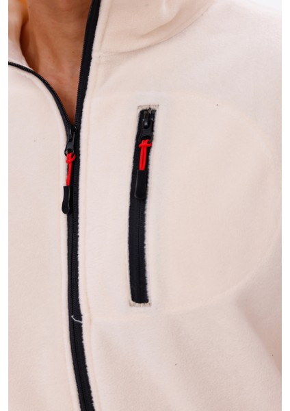 Erkek Biyeli Fermuarlı Spor Polar Ceket indirimleri