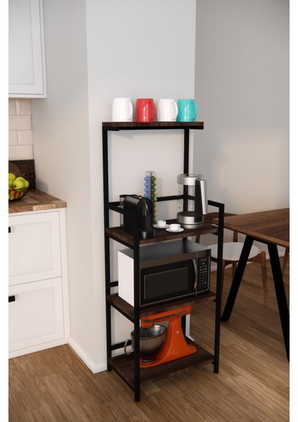 Çok Amaçlı Dolap Mikrodalga Fırın Rafı Airfry Dolabı Düzenleyici Organizer Kahve Köşesi fiyatları